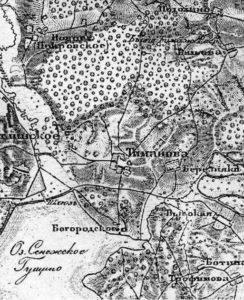 Карта Ф.Шуберта 1860 года