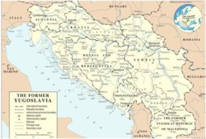 Карта Югославии