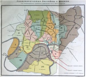 Карта канализации Москвы