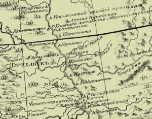 1792 год_Карта